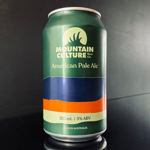 A can of Mountain Culture Beer Co., Pale Ale, 355ml from My Beer Dealer.