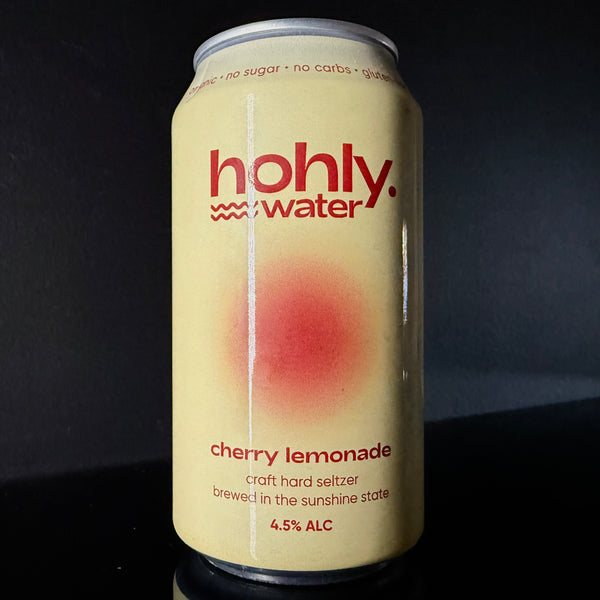 Hohly Water, Cherry Lemonade Seltzer, 375ml