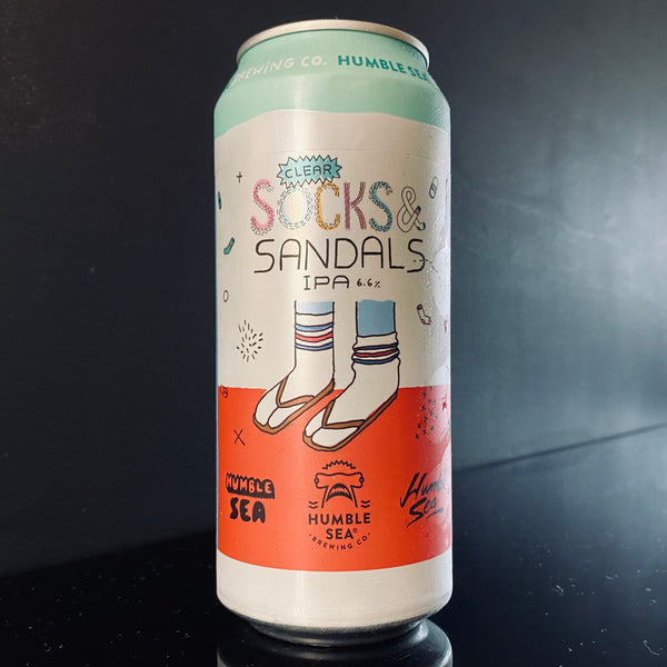 Humble Sea Brewing Company, Clear Socks & Sandals, 473ml