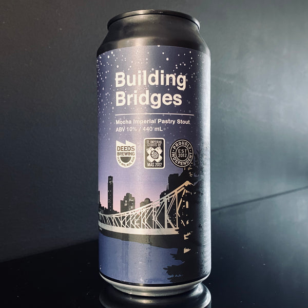 A can of Deeds, Building Bridges, 440ml from My Beer Dealer.
