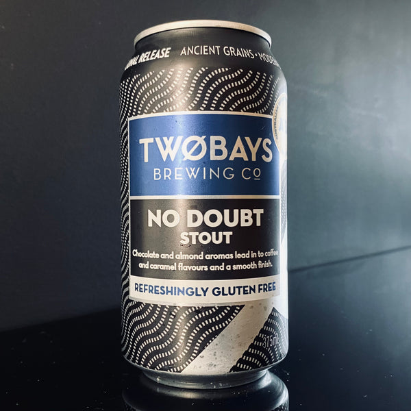 TWOBAYS Brewing Co., No Doubt Stout, 375ml