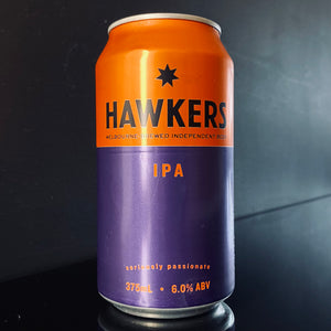 A can of Hawkers, IPA, 375ml from My Beer Dealer.