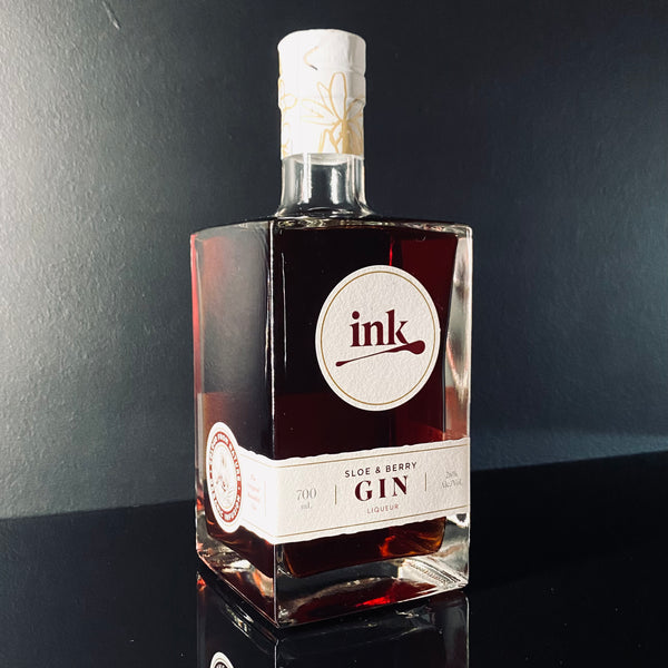 A bottle of Husk Distillers, Ink Sloe & Berry Gin, 700ml from My Beer Dealer.