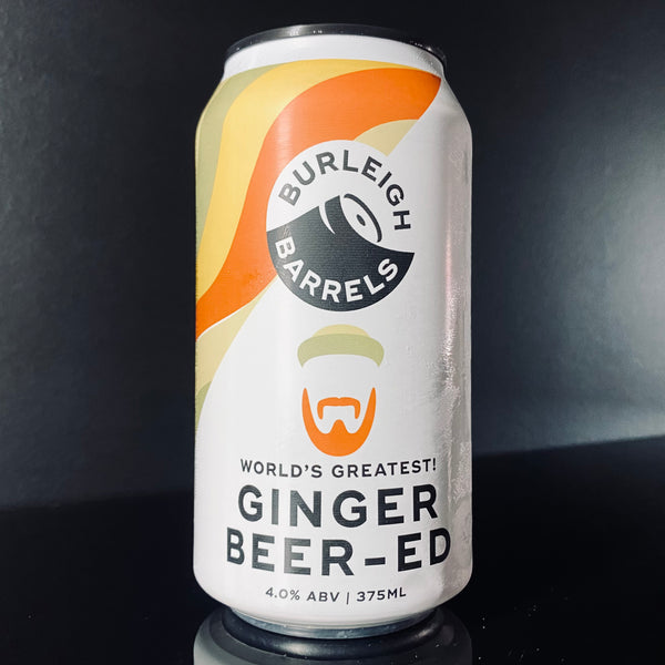 Burleigh Barrels, Worlds Greatest Ginger Beer, 375ml