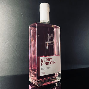 A bottle of White Oat Distillery, Berry Pink Gin, 700ml from My Beer Dealer