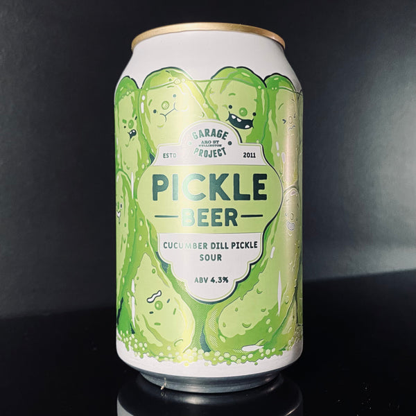 A can of Garage Project, Pickle Beer, 330ml from My Beer Dealer.