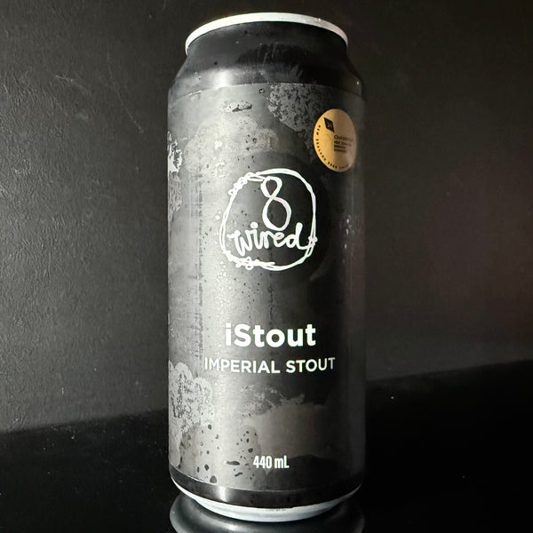 8 Wired Brewing, iStout Imperial Stout, 440ml