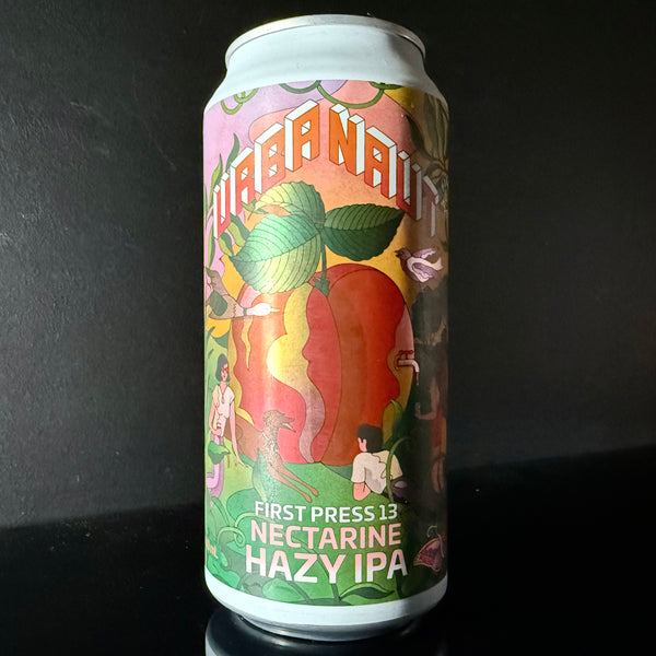 Urbanaut, First Press 13: Nectarine Hazy IPA, 440ml
