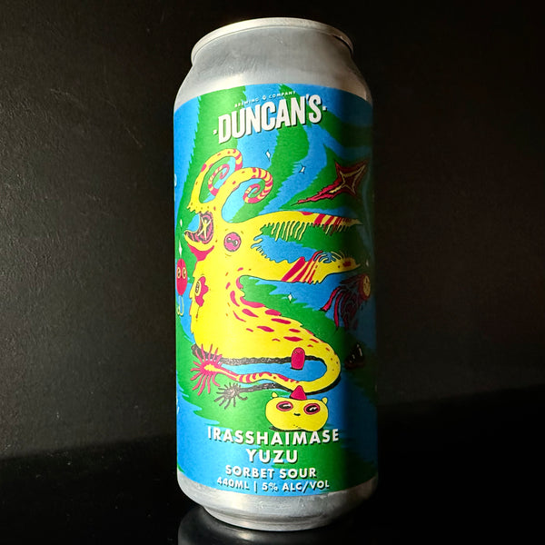 Duncan's Brewing, Irasshaimas Yuzu: Sorbet Sour, 440ml