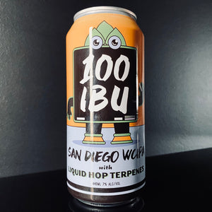A can of Hargreaves Hill, 100 IBU - San Diego West Coast IPA, 440ml from My Beer Dealer