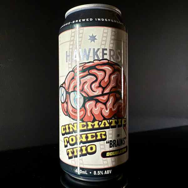 Hawkers Beer, The Brains: Double IPA, 440ml
