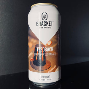 A can of Bracket Brewing, Feedback, 440ml from My Beer Dealer.