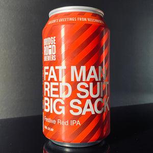 A can of Bridge Road Brewers, Fat Man Red Suit Big Sack, 355ml from My Beer Dealer.