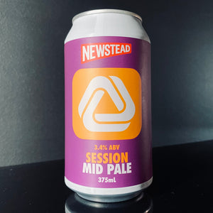 A can of Newstead Brewing Co., Session Mid Pale, 375ml from My Beer Dealer.