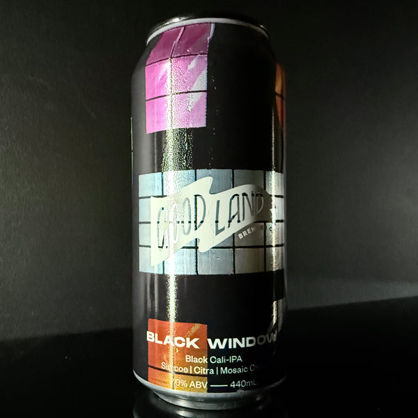 Good Land Brew Co. Black Window: Black Cali IPA, 440ml