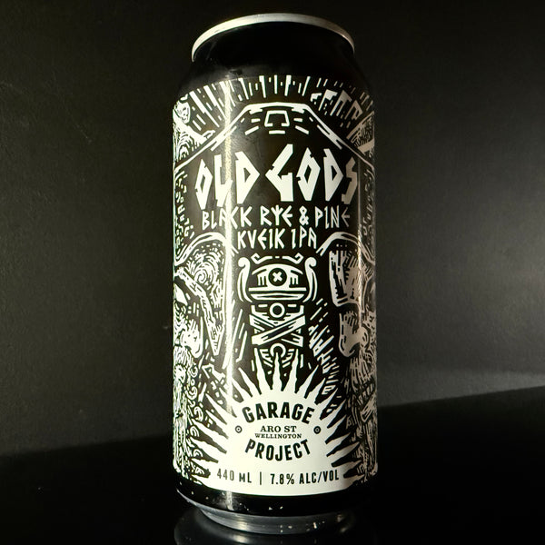 Garage Project, Old Gods: Black Rye & Pine Kveik IPA, 440ml
