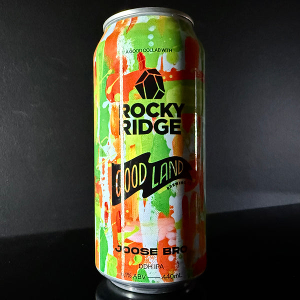 Good Land Brew Co x Rocky Ridge. Joose Bro: DDH IPA, 440ml