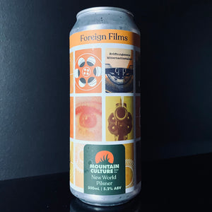 A can of Mountain Culture Beer Co., Foreign Films, 500ml from My Beer Dealer
