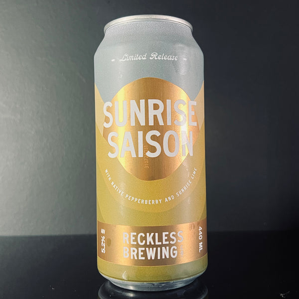 Reckless Brewing, Sunrise Saison, 440ml