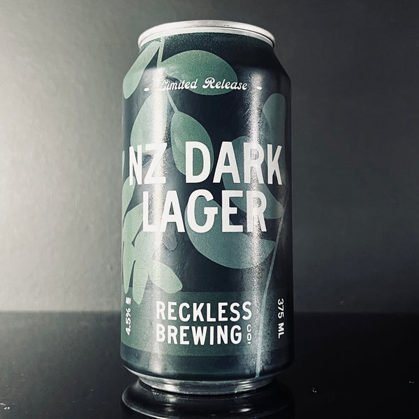Reckless Brewing, NZ Dark Lager, 375ml