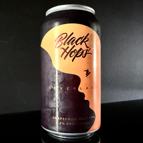 Black Hops Brewery, Neverland: Grapefruit Hazy IIPA, 375ml