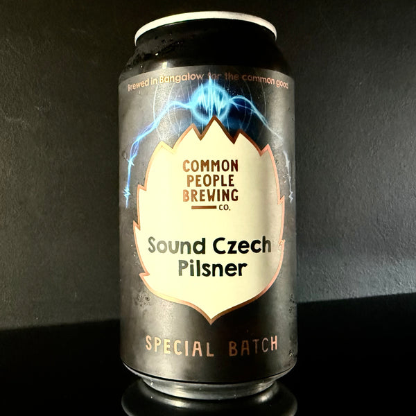 Common People Brewing Co., Sound Czech: Pilsner, 375ml