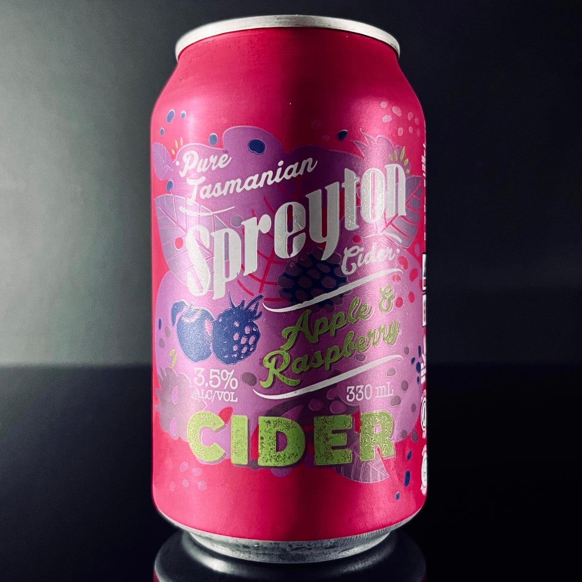 Spreyton, Apple & Raspberry Cider, 330ml – My Beer Dealer