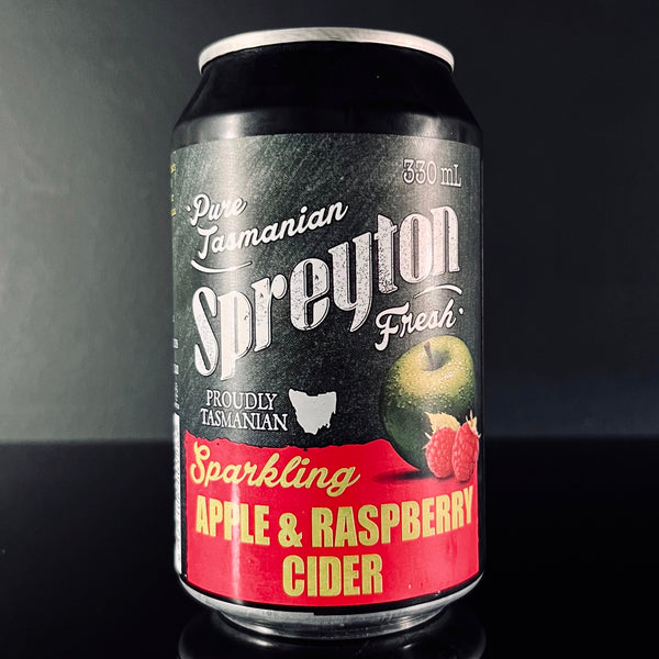 Spreyton, No-Alc Apple Raspberry Cider, 330ml