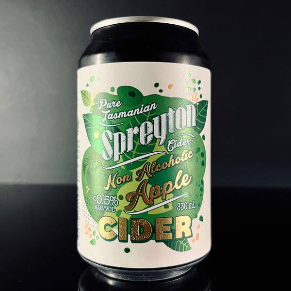 Spreyton, No-Alc Apple Cider, 330ml
