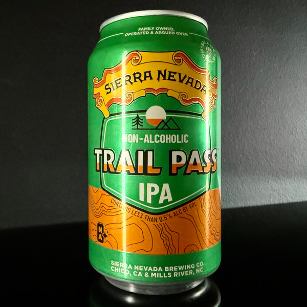 Sierra Nevada, Trail Pass IPA: Alc-Free IPA, 355ml