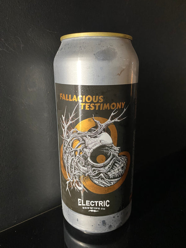 Electric Brewing Co., Fallacious Testimony, 473ml