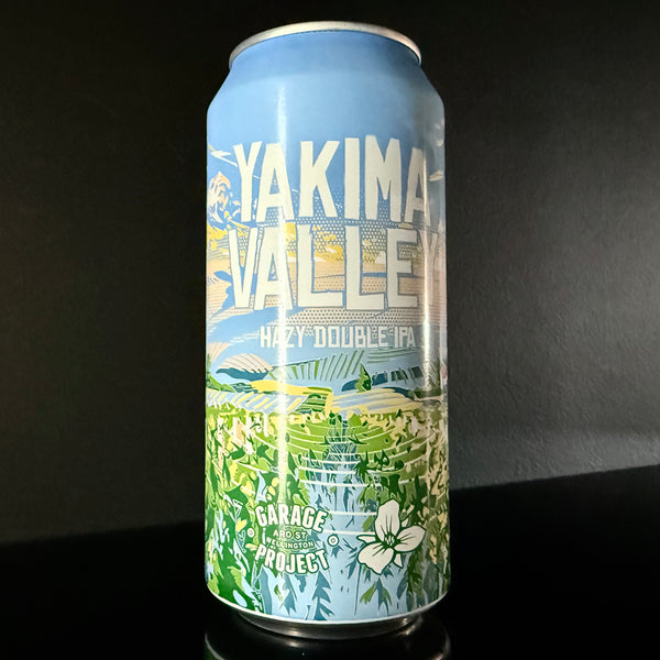 Garage Project x Trillium, Yakima Valley: Hazy Double IPA, 440ml