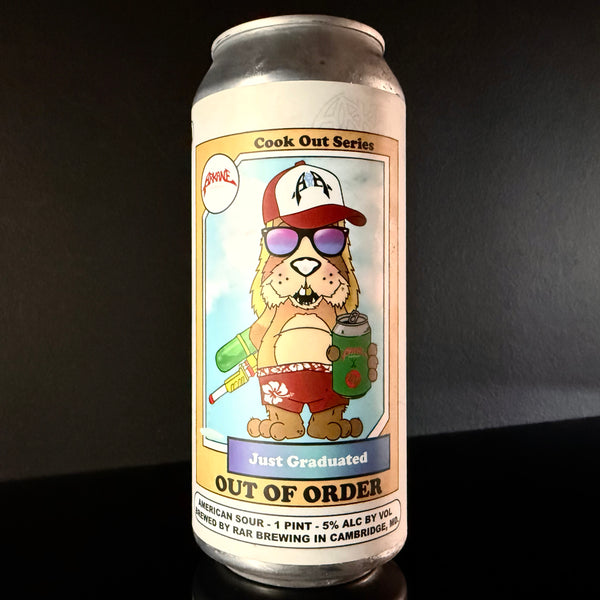 RaR Brewing, Out of Order: Just Graduated, Smoothie Sour, 473ml