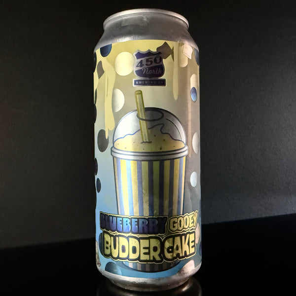 450 North, Blueberry Gooey Budder Cake XL: Smoothie Sour, 473ml