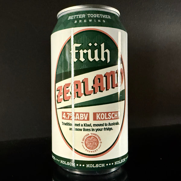 Better Together, Fruh Zealand: Kolsch, 375ml