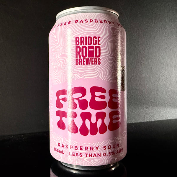 Bridge Road Brewers, Free Time: Raspberry Sour Alc-Free, 355ml