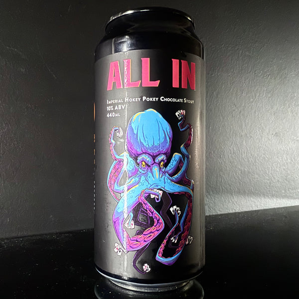 Double Vision Brewing, All In! Hokey Pokey Imperial Stout, 440ml