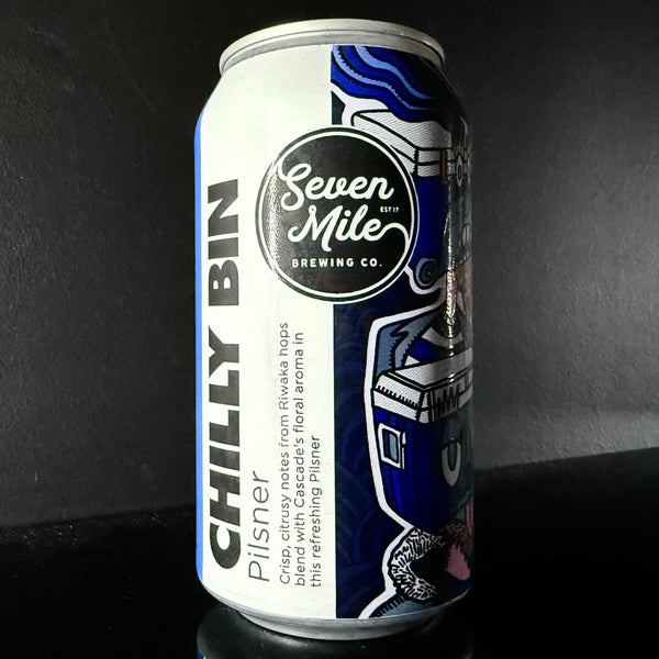 Seven Mile Brewing Co. Chilly Bin: NZ Pilsner, 375ml