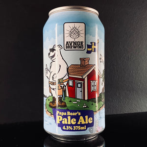 A can of Avnge Brewing, Papa Bear's - Pale Ale, 375ml from My Beer Dealer. 