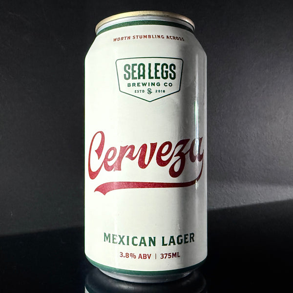 Sea Legs Brewing Co. Cerveza: Mexican Lager, 375ml
