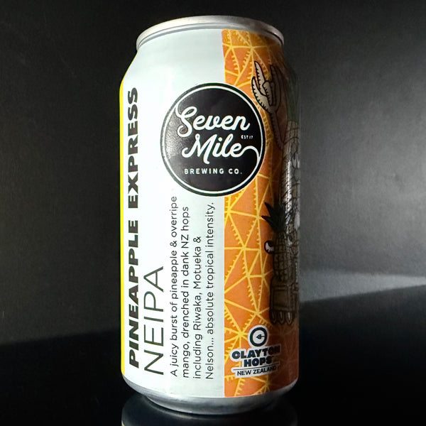 Seven Mile Brewing Co. Pineapple Express: NEIPA, 375ml