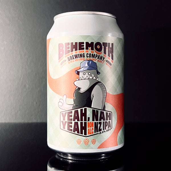 Behemoth Brewing Company, Yeah Nah Yeah: Non Alc NZ IPA, 330ml