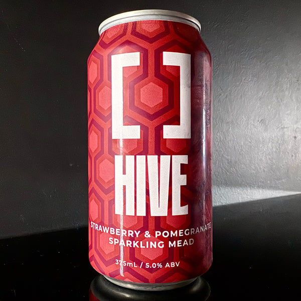Working Title Brew Co. Hive: Strawberry & Pomegranate Sparkling Mead, 375ml