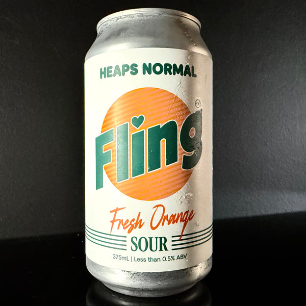 Heaps Normal, Fling: Fresh Orange Sour, 375ml