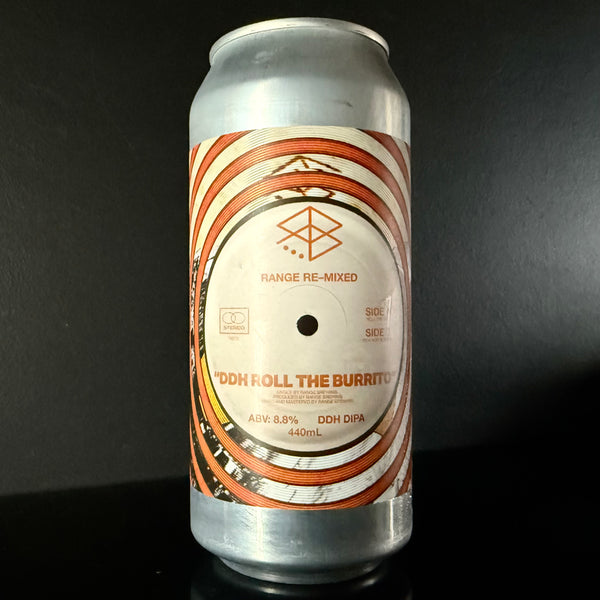 Range Brewing, DDH Roll The Burrito: DDH DIPA, 400ml