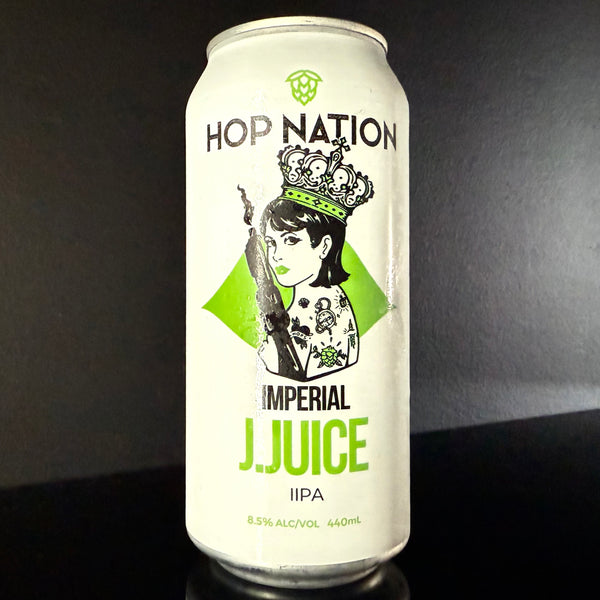 Hop Nation Brewing Co., Imperial J. Juice: Double Hazy IPA, 440ml