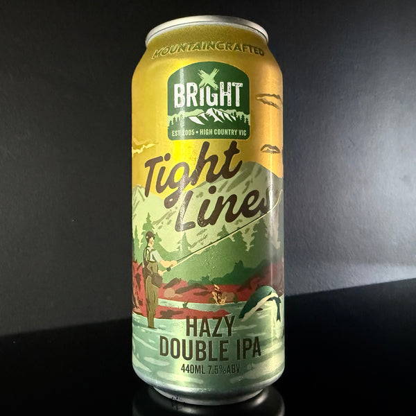 Bright, Tight Lines: Double Hazy IPA, 440ml