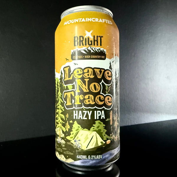 Bright, Leave No Trace: Hazy IPA, 440ml