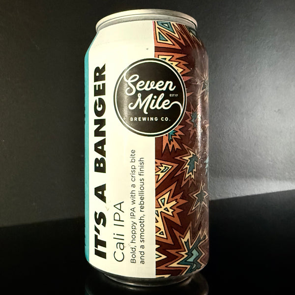 Seven Mile Brewing Co., It's A Banger: Cali IPA, 375ml
