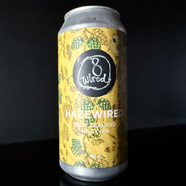 8 Wired, Hazewired: NZ Hazy IPA, 440ml
